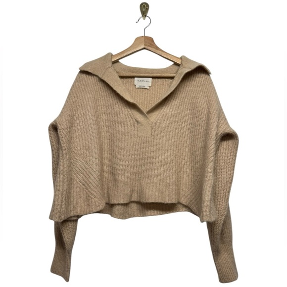 ELEVEN SIX Brynn Sweater Pale Camel M/L - Picture 3 of 9